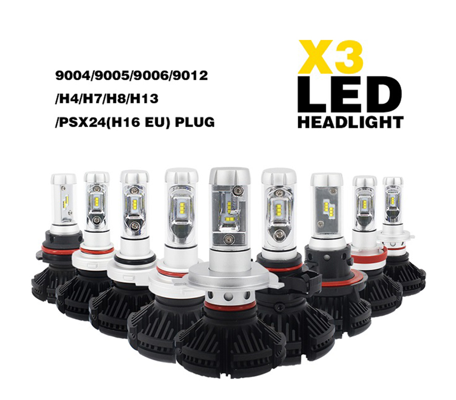 X3 LED Headlights